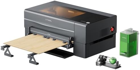 xTool P2S   F1  Smart 55W CO2 Laser Cutter   4000mm/s 2 in 1 Dual Laser Engraver  with P2 Riser Base  P2 Automatic Conveyor Feeder 39  RA2 Pro