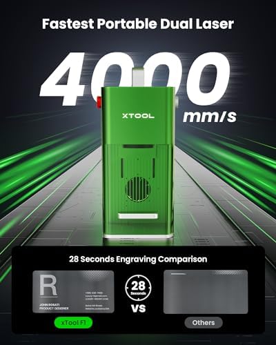 xTool P2S   F1  Smart 55W CO2 Laser Cutter   4000mm/s 2 in 1 Dual Laser Engraver  with P2 Riser Base  P2 Automatic Conveyor Feeder 39  RA2 Pro