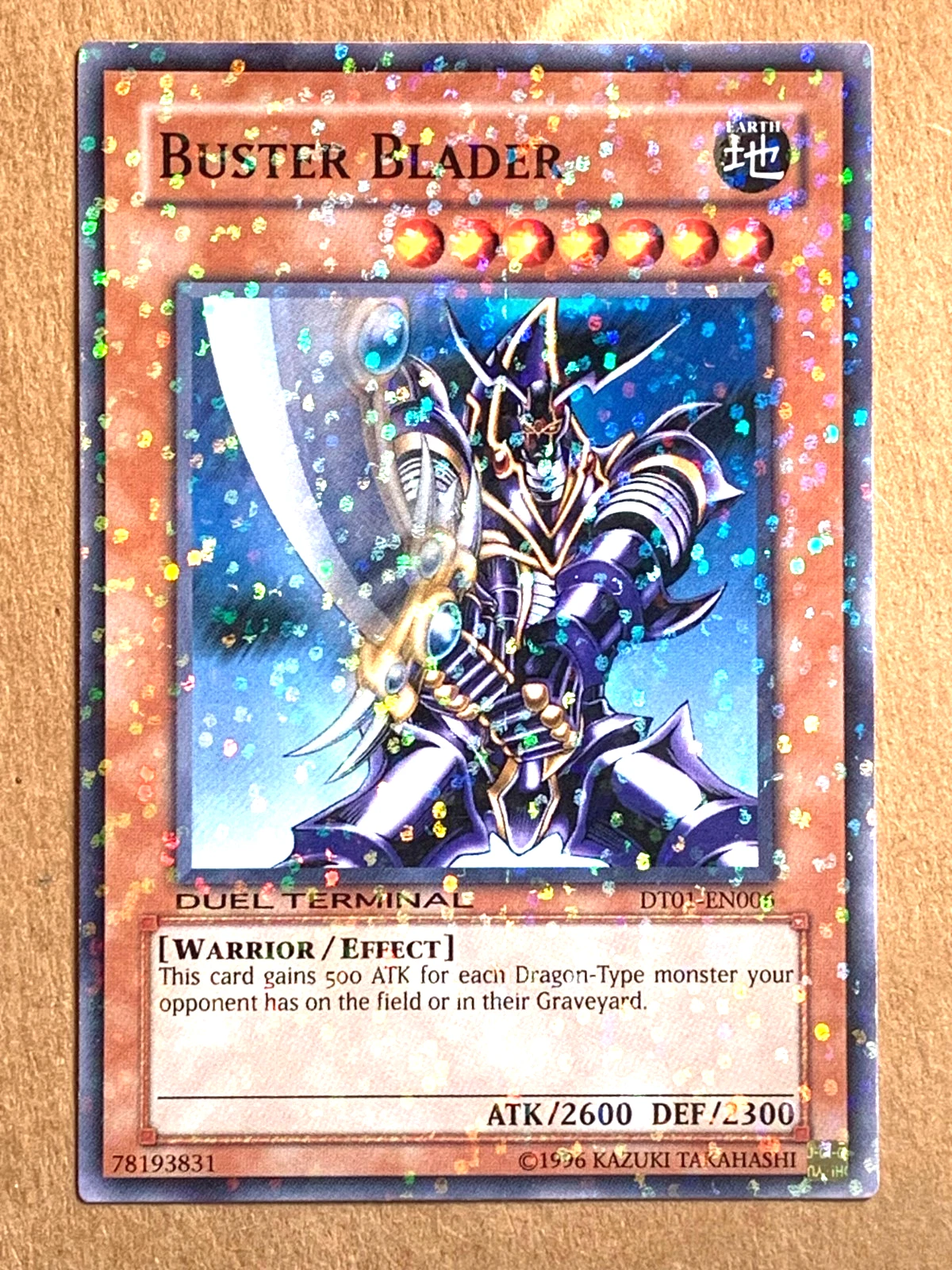 yugioh Buster Blader DT01 EN006 Normal Parallel NEAR MINT