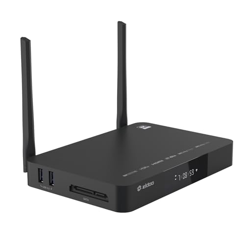 zidoo Z9X 8K  8K HDR Media Player  Android 11 OS  Amlogic S928X K Processor 6G 64G  VPU Video Engine&VS10 Image Engine 4K Ultra HD Blu ray  BDMV/ISO for Video & Audio Playback
