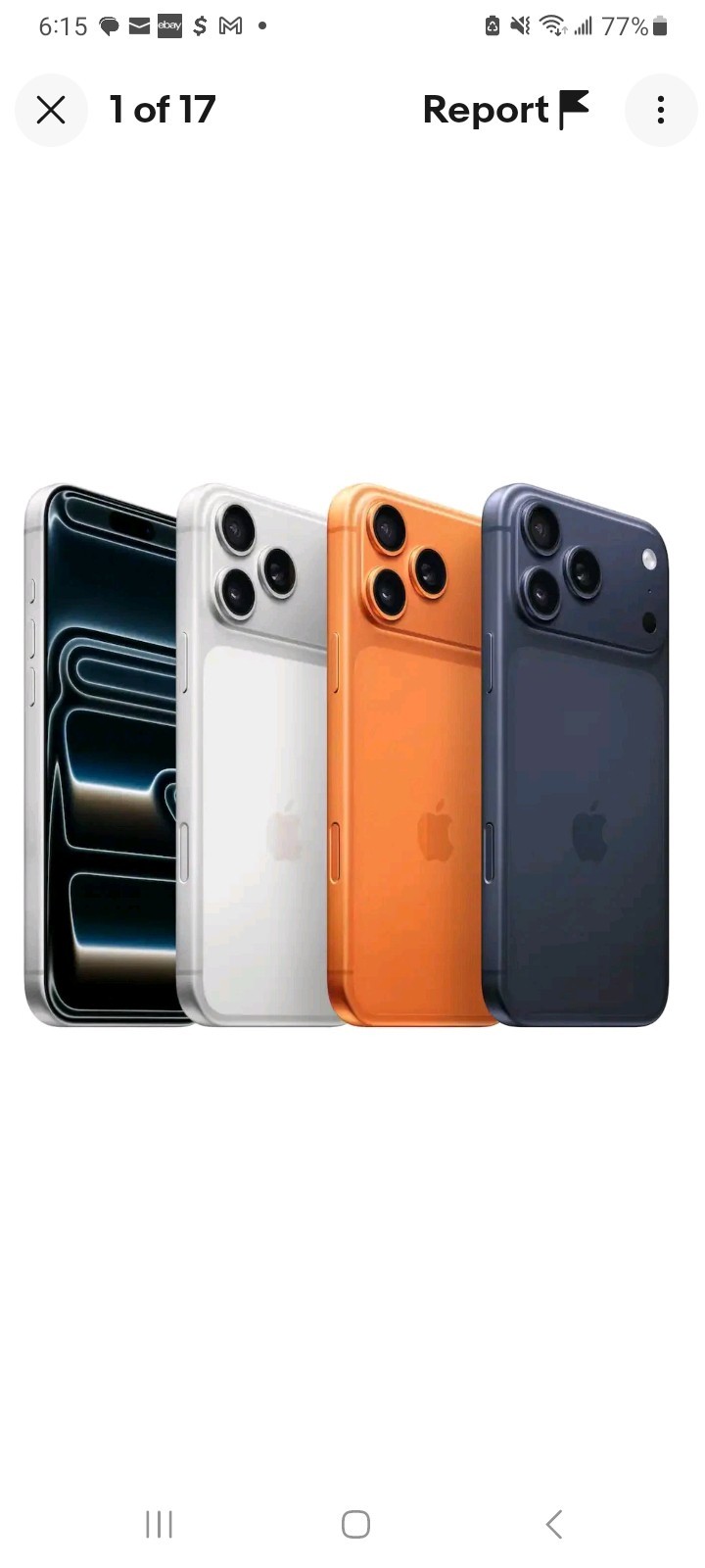 iPhone 17 Pro Max — imagen de referencia del modelo